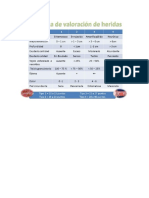 Diagrama Heridas