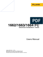 Fluke 1663 User Manual