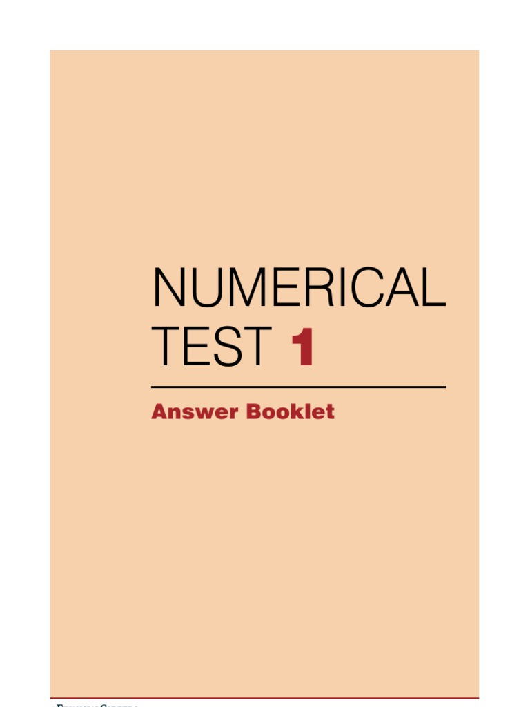 Numerical Test Practice Questions | PDF | Yield (Finance) | Profit ...