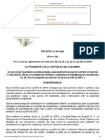 Decreto 51 de 2004