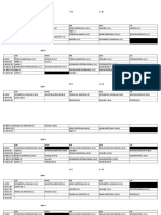 Horario Mañana Tarde Tercer Año 2018-1