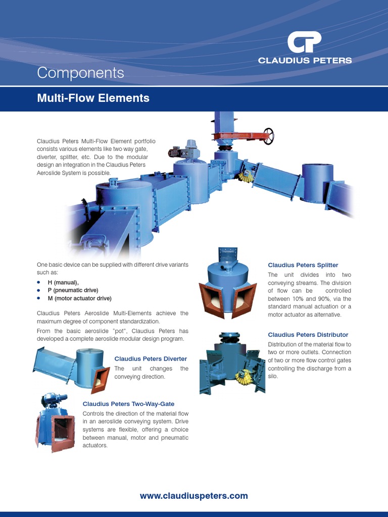 Claudius Peters Aeroslide System Overview | PDF | Actuator | Pneumatics