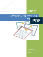 Inversion en Titulos-Valores - Material de Apoyo