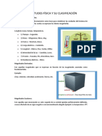 Magnitudes Física y Su Clasificación