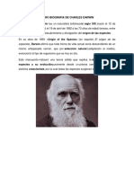 Micro Biografia de Charles Darwin