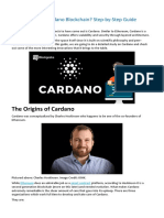 What Is Cardano Blockchain Step-By-Step Guide