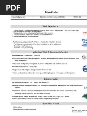 resume word