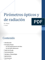 Pirómetros Ópticos y de Radiación 1