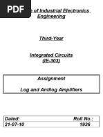 Download Log and Antilog Amplifiers by xeta SN37665098 doc pdf