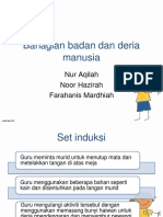 Bahagian Badan Dan Deria Manusia