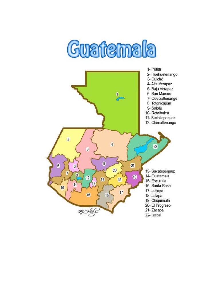 Tabla Lingüística de Guatemala Centroamérica Lingüística