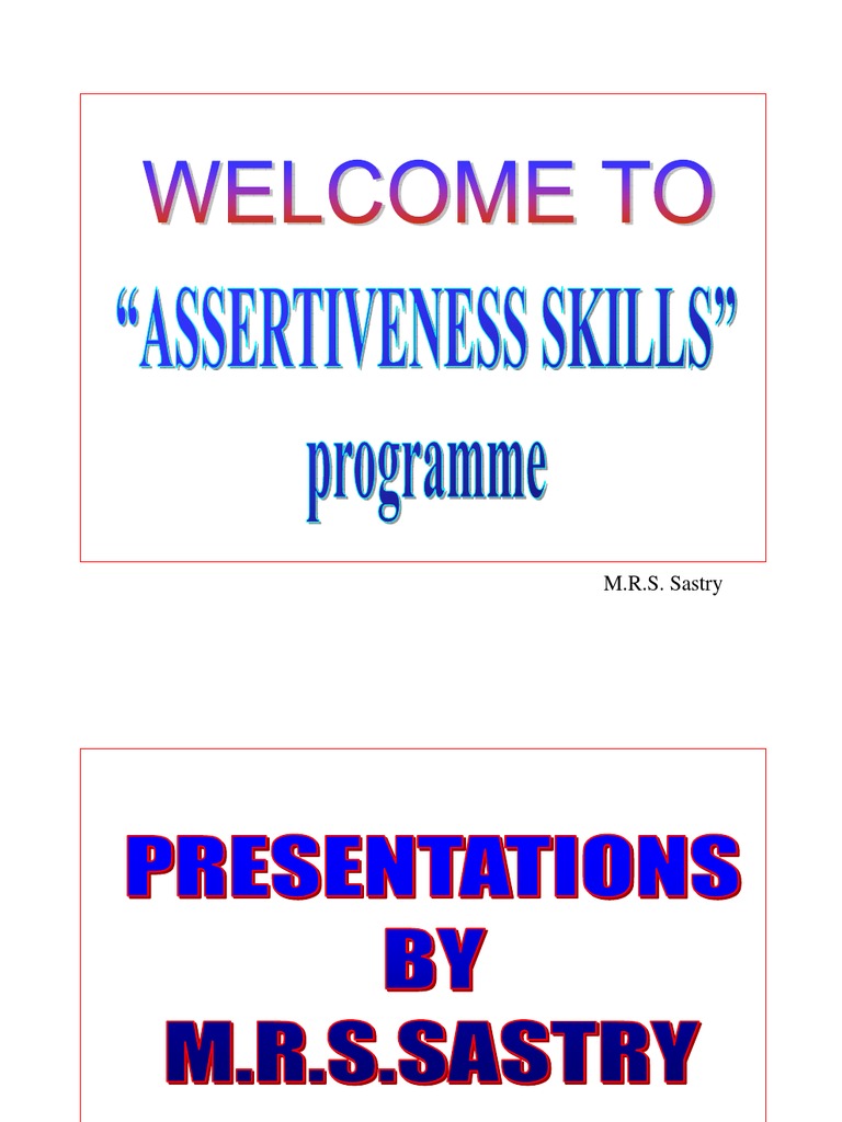 Assertive communication essay image