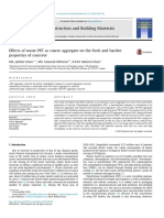 Effects of Waste PET As Coarse Aggregate On The FR - 2016 - Construction and Bui PDF