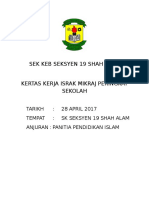 Kertas Kerja Isra Sks19