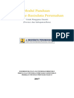 Modul Penggunaan Aplikasi E-Basisdata Perumahan