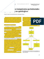 Revisión de Los Tratamientos Periodontales Quirúrgicos y No Quirúrgicos. CLAFFEY, POLYZOIS, ZIAKA. Periodontology 2000, 2005