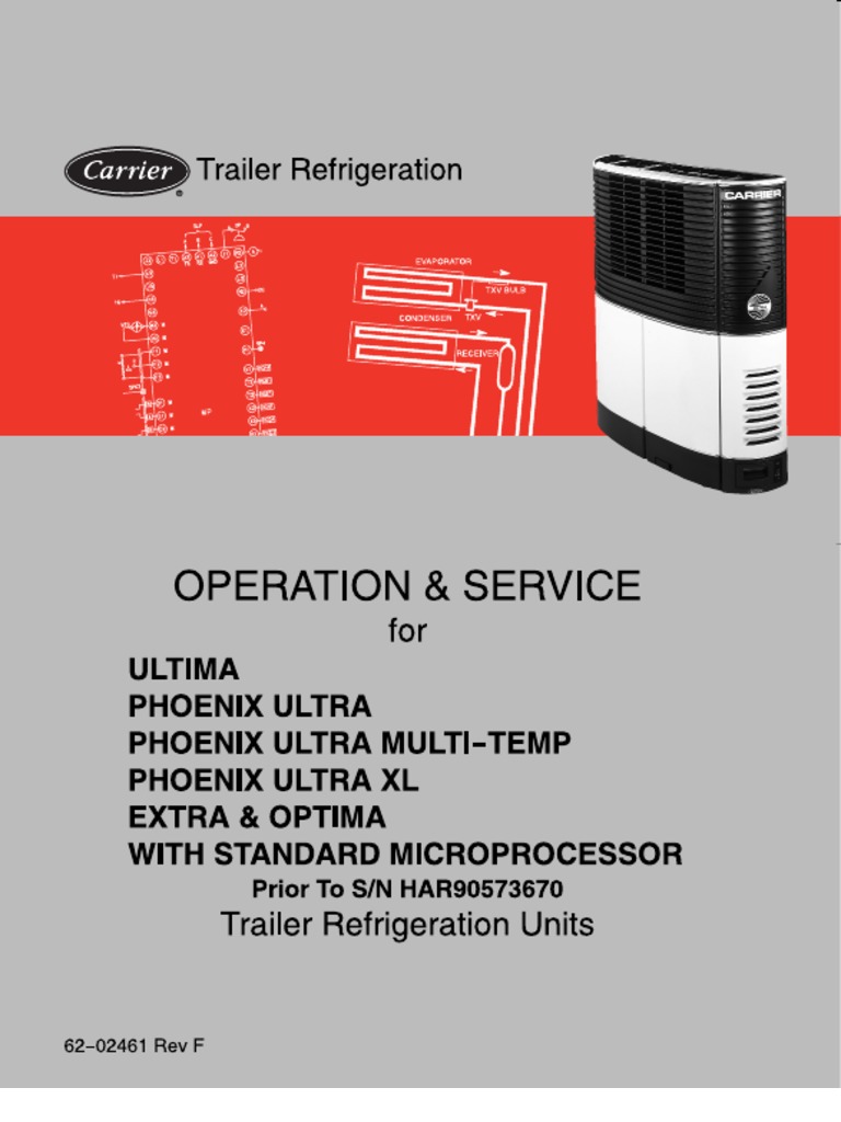 VTV Download Carrier Phoenix Ultra Service Manual Error Codes in PDF