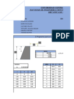 Empuje Por Carga Puntual Distribuida