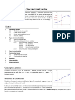 Clasificación de Discontinuidades