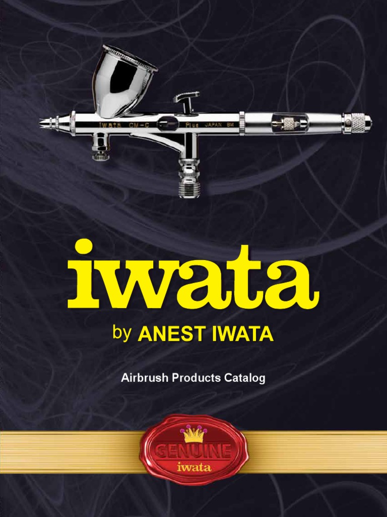 Iwata Revolution HP-TR2 Side Feed Dual Action Trigger Airbrush: Anest Iwata-Medea,  Inc.