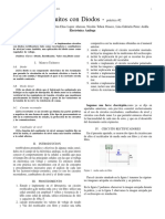 Circuitos Con Diodos, Practica de Laboratorio