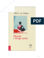 Žan Mari Gustav Le Clézio - Mondo I Druge Priče PDF