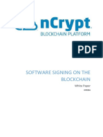 WP0156 Software Signing on the Blockchain v6