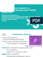 Cytokine Array Analysis in Castleman's Disease and POEMS Syndrome