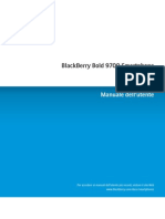 Manuale ITA Blackberry Bold 9700