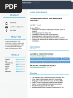 2018 Resume Blue A4
