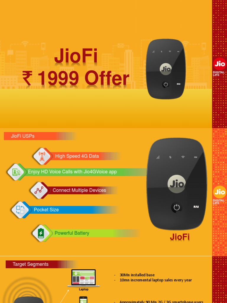JioFi 1999 Offer PDF Voucher Coupon