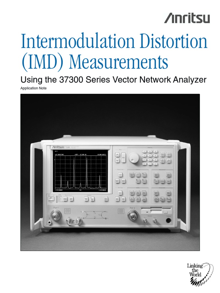 Measuring Third Order IMD with VNA | PDF | Distortion | Signal Processing