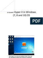 TUT - Install Hyper-V in Windows 10