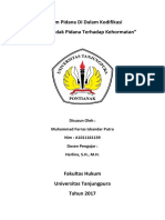 Hukum Pidana Di Dalam Kodifikasi 