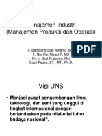 Manajemen Industri 1 (Pendahuluan)