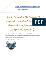 Ebook Segredos Do League of Legends-Download PDF【 Para todos os jogadores de League of Legends!】 