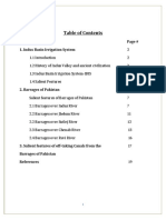 Salient Features of Indus Basin Barrages of Pakistan and Its Off Taking Canals Lab No 1