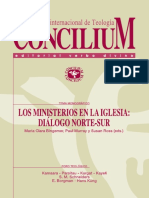 Concilium 334: Los ministerios en la Iglesia: diálogo Norte-Sur