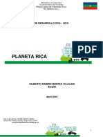 Plan Desarrollo Municipal Planeta Rica 2016 2019