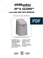 Liftmaster Csl24 Slide Gate Operator Manual