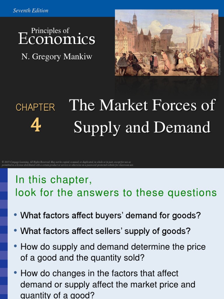Princ Ch04 Presentation7e | PDF | Supply (Economics) | Demand Curve