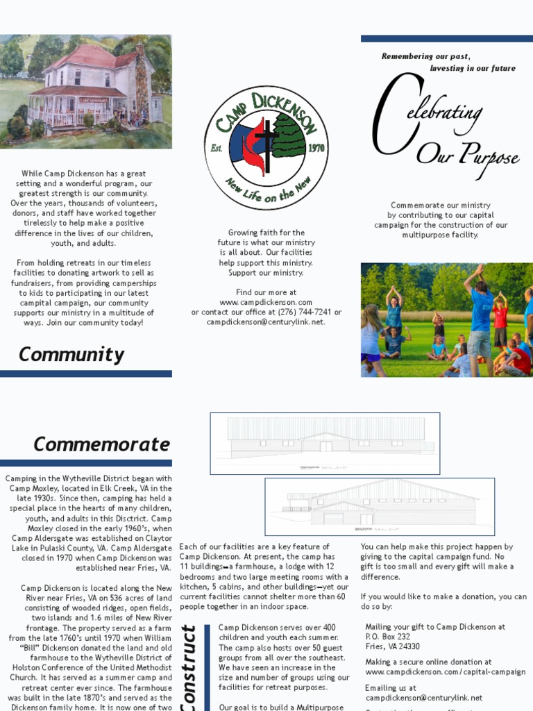 Brochure | PDF | Fundraising | Society
