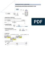 Memoria de Cálculo - Estructuras Diseño de Refuerzo Longitudinal Por Flexion - Vp-103