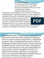 Hypertensive Cardiovascular Disease
