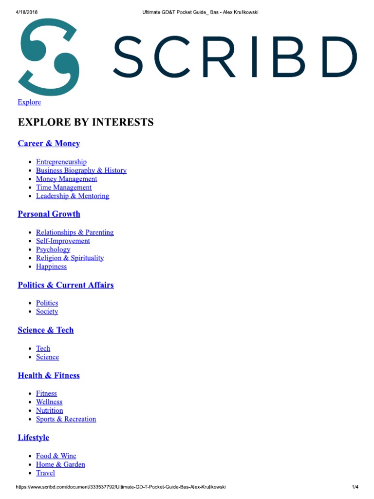 Ultimate Gd T Pocket Guide Bas Alex Krulikowski Pdf