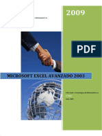 Excel Avanzado 2003