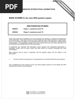 Geography Marking Schemes 2004-2017 | PDF | Indus River | Monsoon