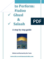 How to Perform Wudu Ghusl Salaah A5