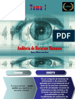 Tema I. Auditoria de Recursos Humanos