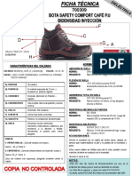 F.T. Bota de Seguridad Safety Confort 700309 Kondor